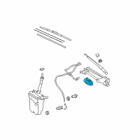 OEM Toyota Corolla Front Motor Diagram - 85110-02271