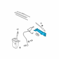 OEM 2010 Toyota Corolla Front Transmission Diagram - 85150-02240