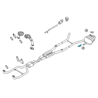 OEM BMW 550i GT Holding Strap Left Diagram - 18-20-7-590-551