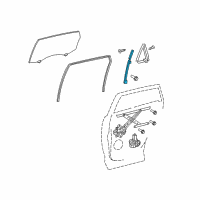 OEM 2014 Toyota Venza Guide Channel Diagram - 67407-0T021