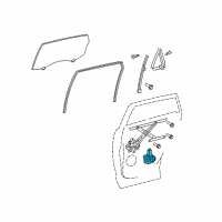 OEM 2012 Toyota Venza Motor Diagram - 85710-0T041