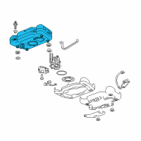 OEM 2021 GMC Canyon Reservoir Diagram - 84069700