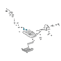 OEM 2011 Lexus ES350 Gage Assy, Fuel Sender Diagram - 83320-33110