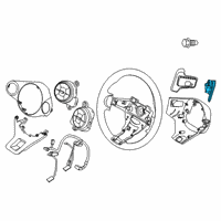 OEM 2021 Kia Soul Switch Assembly-Paddle S Diagram - 96780K0000