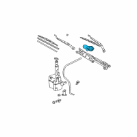 OEM Toyota Solara Front Motor Diagram - 85110-06030