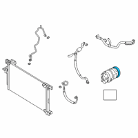 OEM 2021 Nissan Altima Clutch-Assembly Diagram - 92660-6CA0A