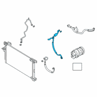 OEM 2020 Nissan Altima Hose-Flexible, Low Diagram - 92480-6CA0A