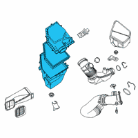 OEM 2019 BMW X3 Intake Silencer Diagram - 13-71-8-620-473