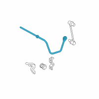 OEM Toyota Solara Stabilizer Bar Diagram - 48805-AA030