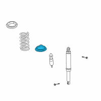 OEM Saturn Vue Insulator-Rear Spring Lower Diagram - 95965215