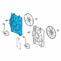 OEM 2022 Honda Passport Shroud Diagram - 19015-5J6-A01