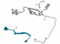 OEM Jeep Wagoneer Cable-Battery Charger Diagram - 68333684AC