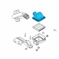 OEM Ford Expedition Upper Cover Diagram - JL3Z-9661-A