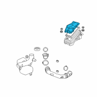 OEM 2006 Pontiac G6 Cover-Air Cleaner Housing Diagram - 15282802