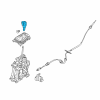 OEM 2014 Ford Focus Shift Knob Diagram - BV6Z-7213-DD