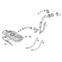 OEM 2019 Hyundai Veloster N Clamp Assembly Diagram - 31141-J3500