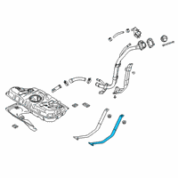 OEM Hyundai Veloster N Band Assembly-Fuel Tank LH Diagram - 31210-J3000