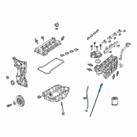 OEM 2013 Dodge Dart Indicator-Engine Oil Level Diagram - 5047398AC