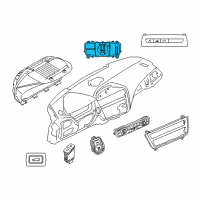 OEM 2018 BMW M240i Headlight Switch Diagram - 61-31-6-847-515