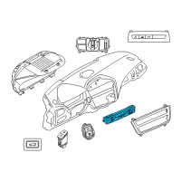 OEM 2017 BMW 440i Gran Coupe Control Unit, Automatic Air Conditioner., Basis Diagram - 64-11-9-384-052