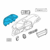 OEM BMW M240i xDrive Instrument Cluster Diagram - 62-10-8-794-222