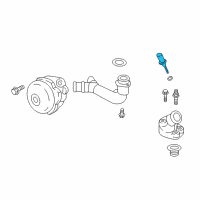 OEM Nissan Titan XD Engine Coolant Temperature Sensor Diagram - 22630-EZ40A