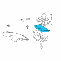 OEM 2020 BMW X2 Air Filter Element Diagram - 13-71-8-513-944