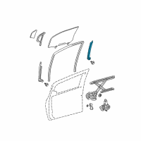 OEM 2007 Toyota Yaris Run Channel Diagram - 67403-52170