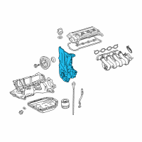 OEM 2017 Toyota Yaris Oil Pump Diagram - 15100-21043