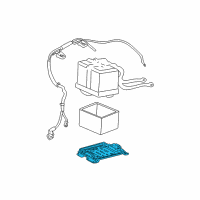 OEM 2005 Dodge Neon Tray-Battery Diagram - 5293217AC