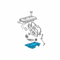 OEM 2005 Chevrolet Classic Oil Pan Diagram - 19210614