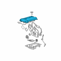 OEM Saturn Vue Cover Asm-Camshaft Diagram - 24426069