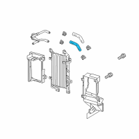 OEM 2019 Lexus LX570 Hose, Transmission Oil Cooler Diagram - 32943-60790