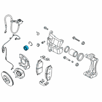 OEM Hyundai Venue Front Wheel Bearing Diagram - 51720-K3000