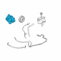 OEM 2008 Chevrolet Malibu PUMP ASM, P/S Diagram - 19371381