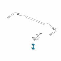 OEM 2001 Honda S2000 Link, Rear Stabilizer Diagram - 52320-S2A-003