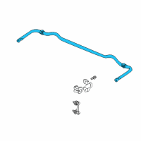 OEM 2005 Honda S2000 Spring, Rear Stabilizer Diagram - 52300-S2A-J02