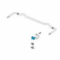 OEM 2001 Honda S2000 Bush, Stabilizer Holder Diagram - 52315-S2A-023