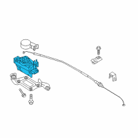 OEM 2010 Hyundai Elantra Actuator Assembly-Cruise Control Diagram - 96440-2H100