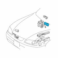 OEM 1999 Lexus ES300 Relay, Integration NO.1 Diagram - 82641-33110