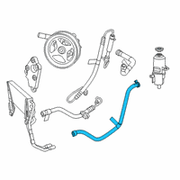 OEM 2022 Ram 3500 Hose-Power Steering Return Diagram - 68435731AA