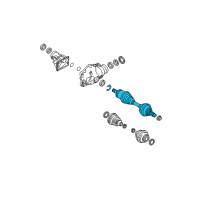 OEM 2007 BMW M5 Inner Joint Left Diagram - 31-60-7-570-275