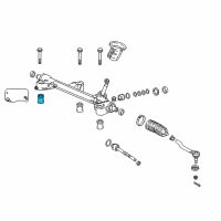 OEM 2019 Honda Ridgeline Bush, Gear Box Mounting Diagram - 53685-TG7-A01