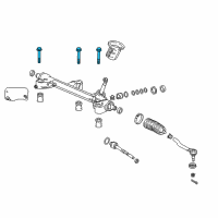 OEM 2021 Honda Ridgeline Bolt, Flange (12X80) Diagram - 90182-TA0-A00