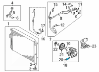 OEM 2019 Kia K900 Valve-Control Diagram - 97674F6000