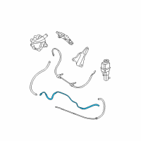 OEM Dodge Cooler-Power Steering Diagram - 4743898AJ