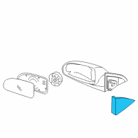 OEM 2009 Hyundai Elantra Cover Assembly-Front Door Quadrant Inner Diagram - 87650-2H020