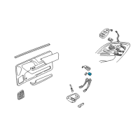 OEM 2000 Chevrolet Camaro Switch Asm, Side Window <Use 1C5L 8800A> Diagram - 19244971