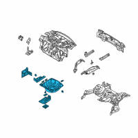 OEM BMW Trunk Floor Diagram - 41-12-7-062-570