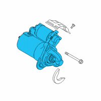 OEM 2020 Kia K900 Starter Assembly Diagram - 361003L051